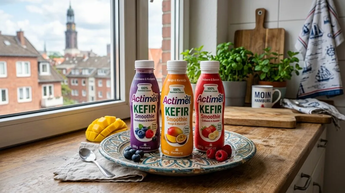 Cannabis Actimel Kefir-Smoothie