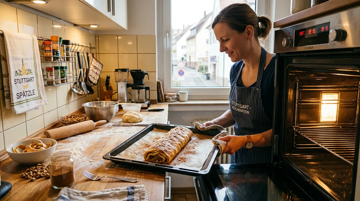 Cannabis-Apfelstrudel