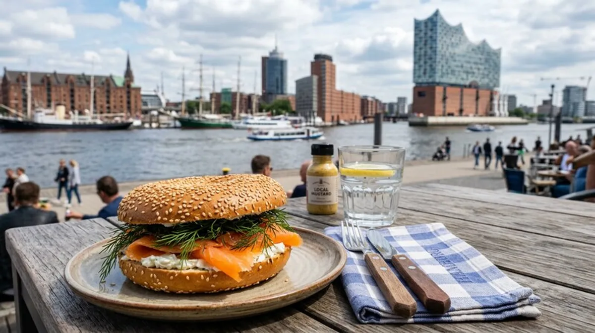 Bagel Lachs Cannabis