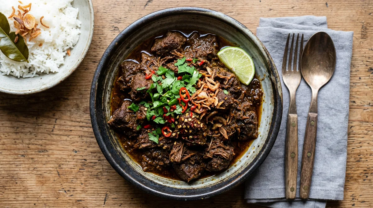 Cannabis Beef Rendang