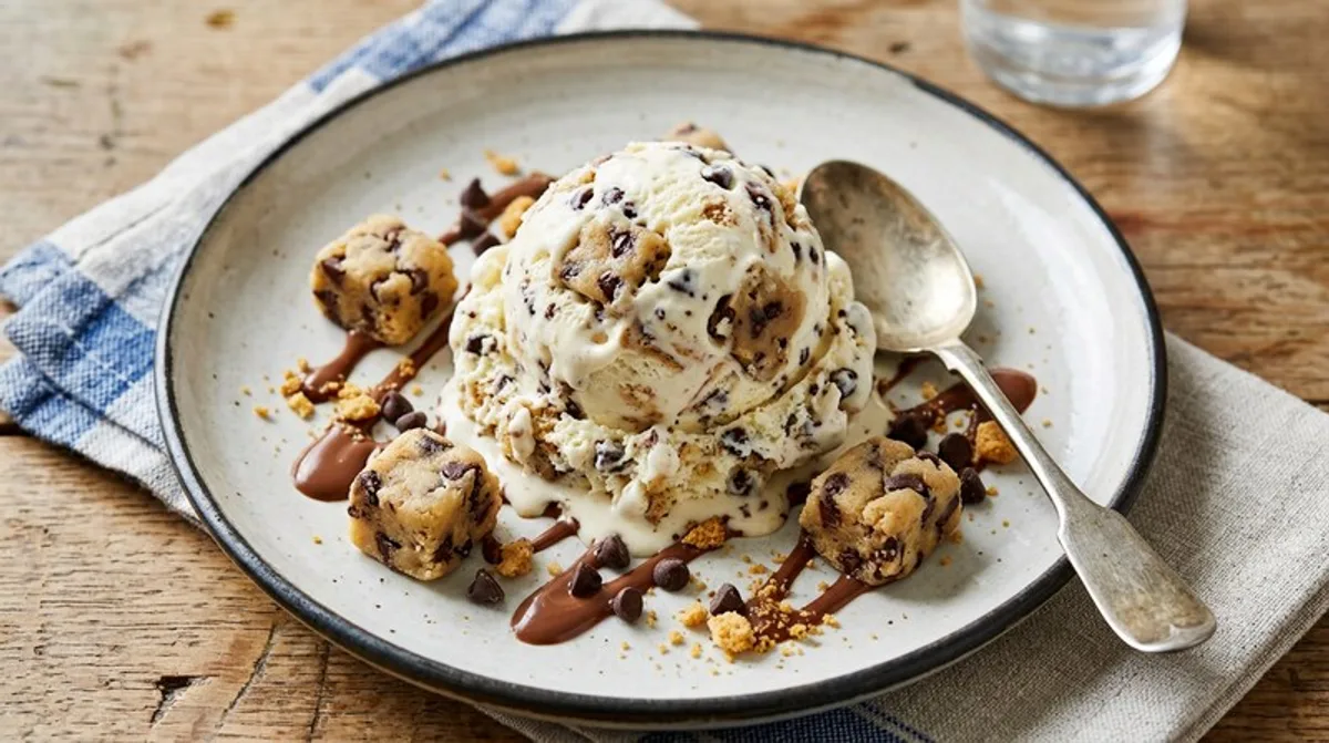 Cannabis Ben & Jerry's Cookie Dough Eis Nachbau