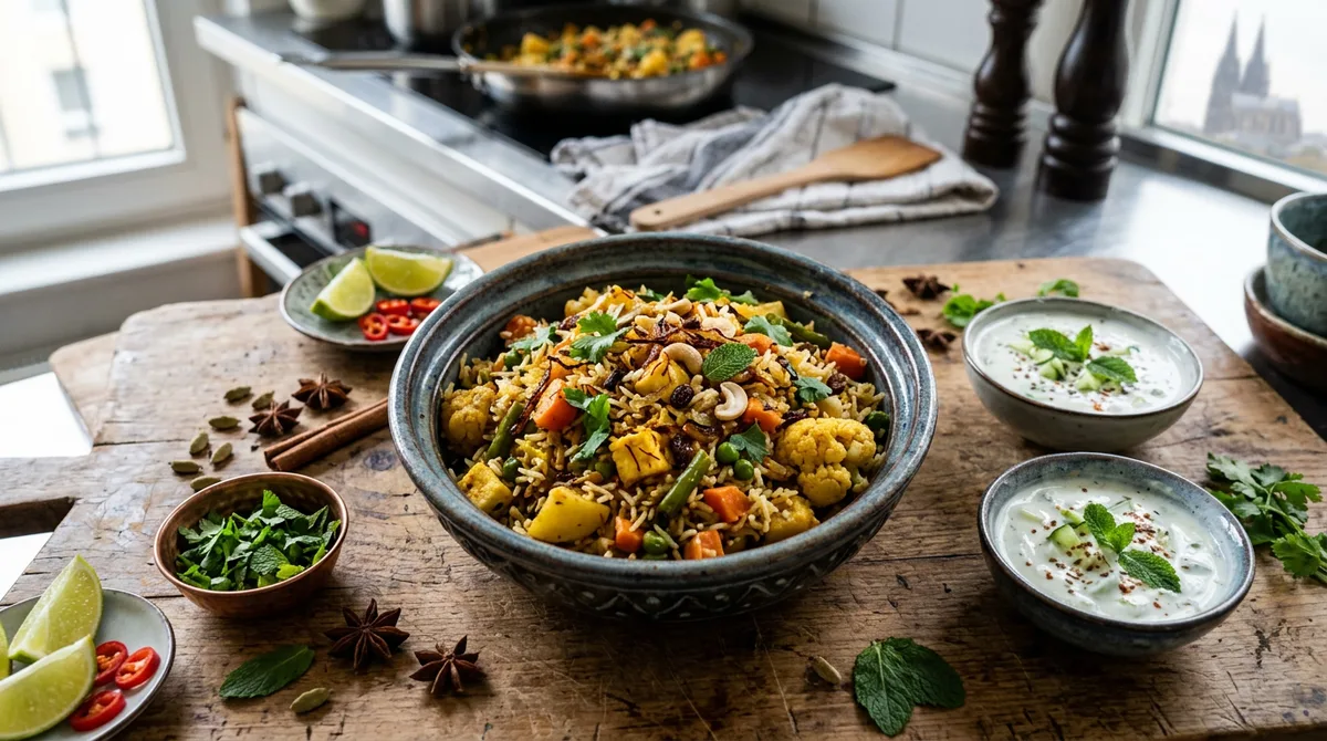 Cannabis Vegetarian Biryani