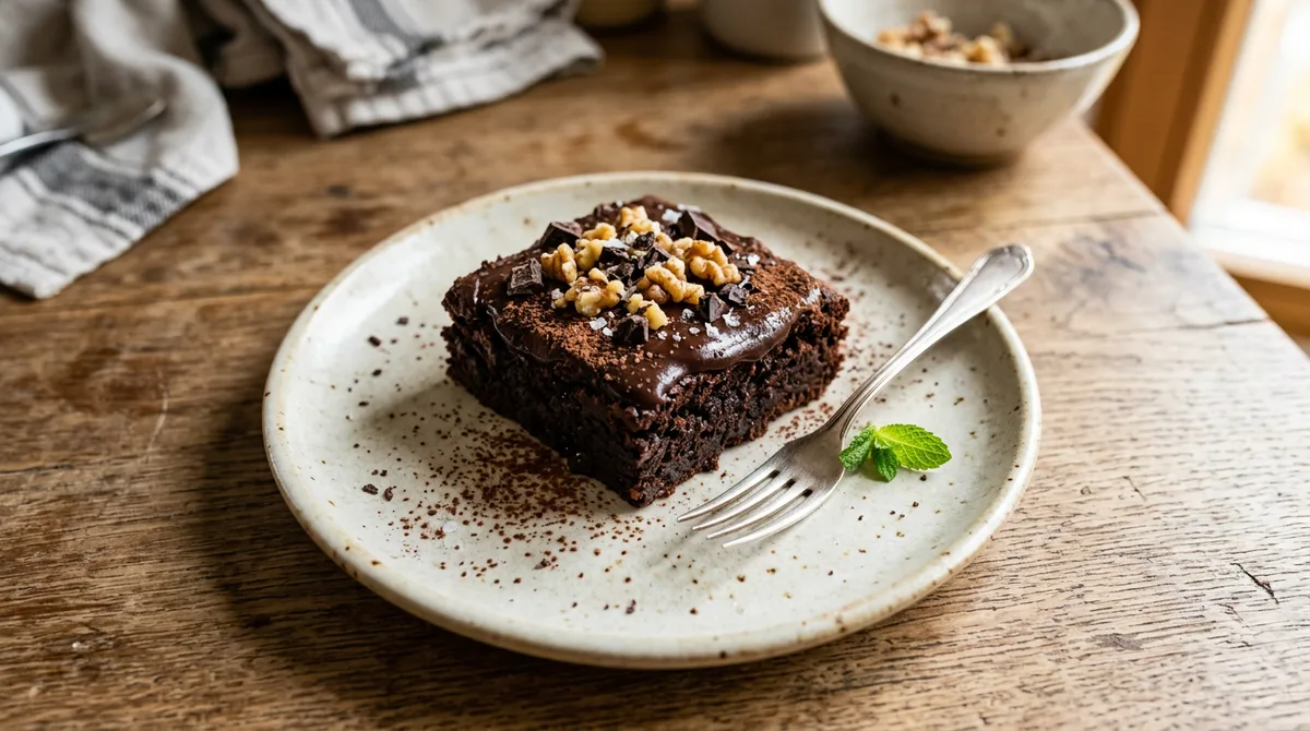 Cannabis Black Bean Brownie