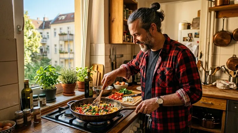 Cannabis-Köfte-Pfanne