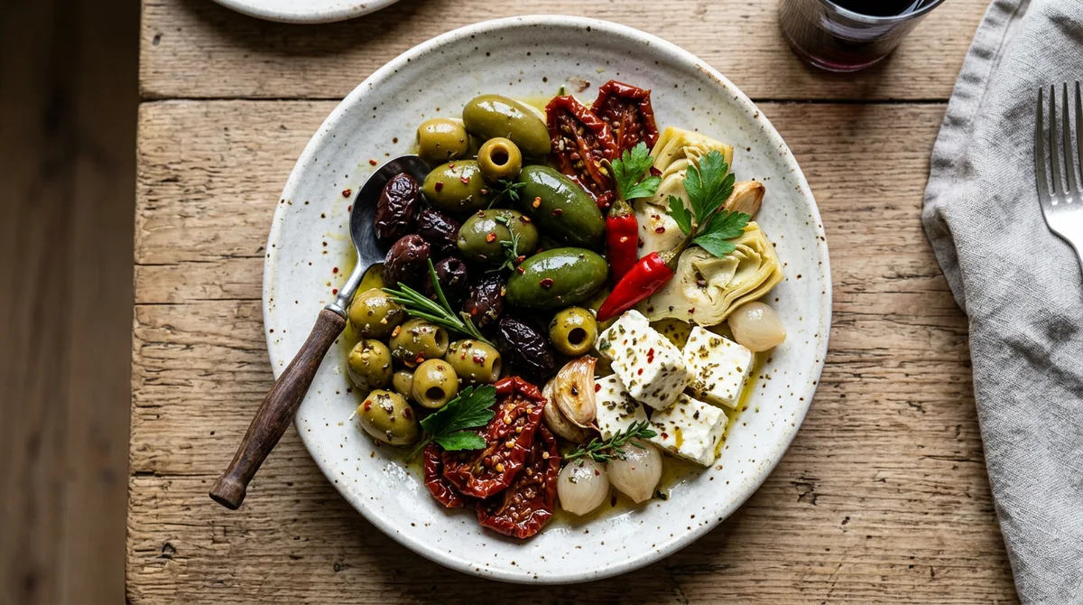 Cannabis Antipasti-Platte