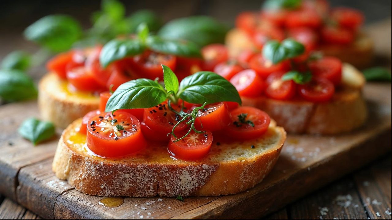 Cannabis-Bruschetta