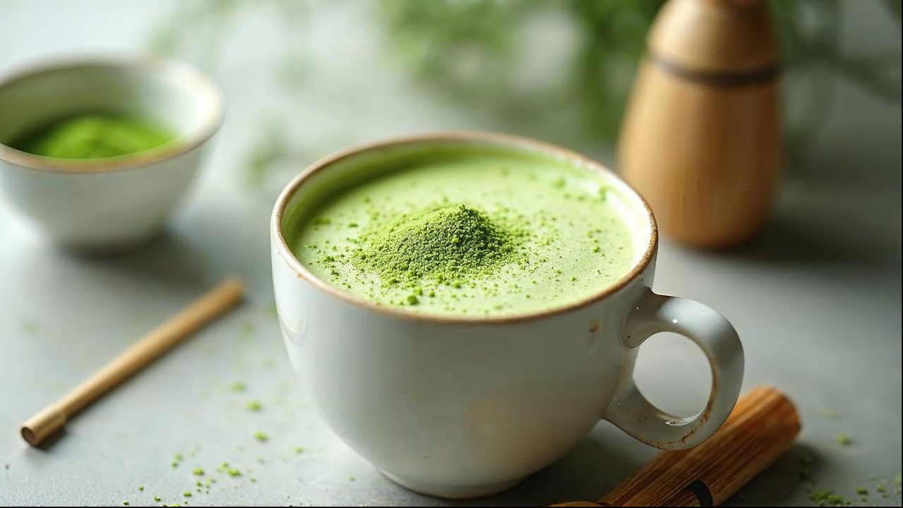 Cannabis-Matcha-Latte