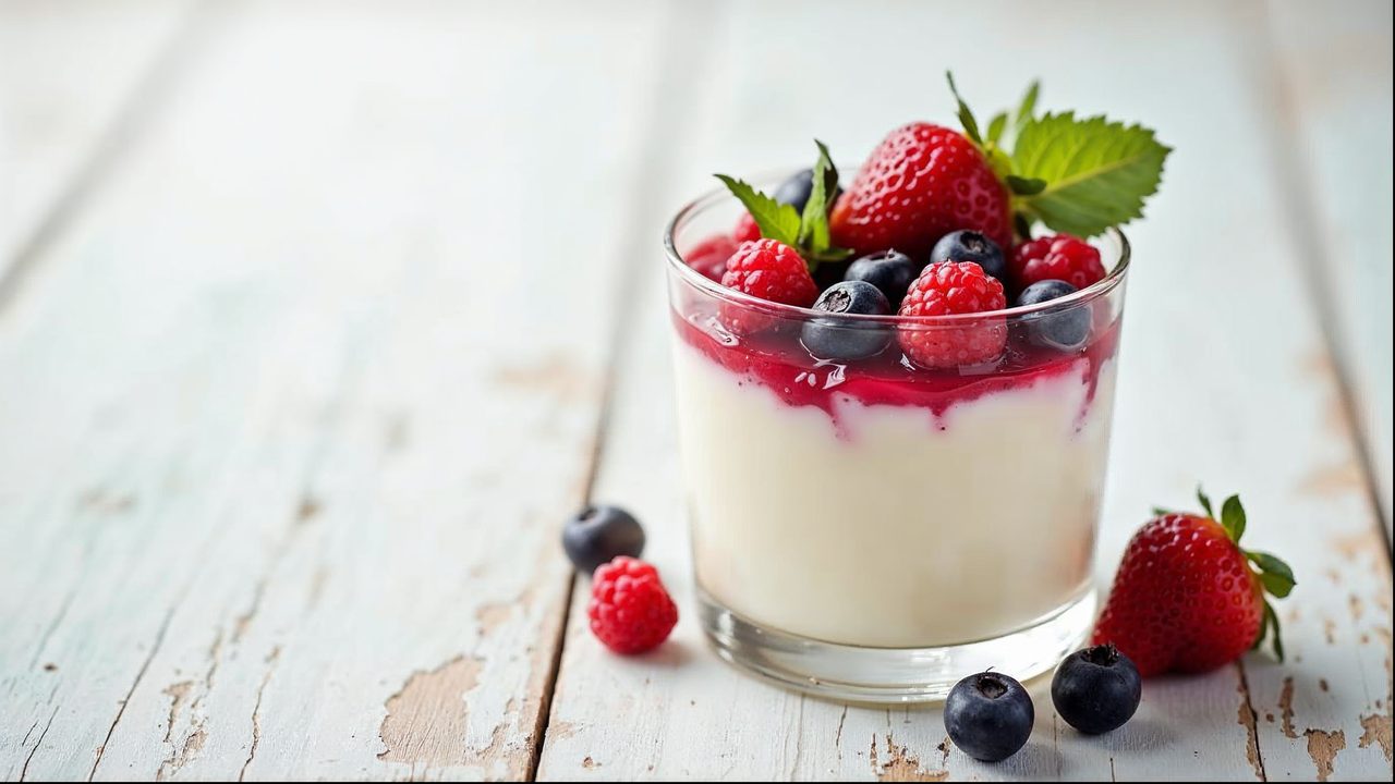 Cannabis Panna Cotta