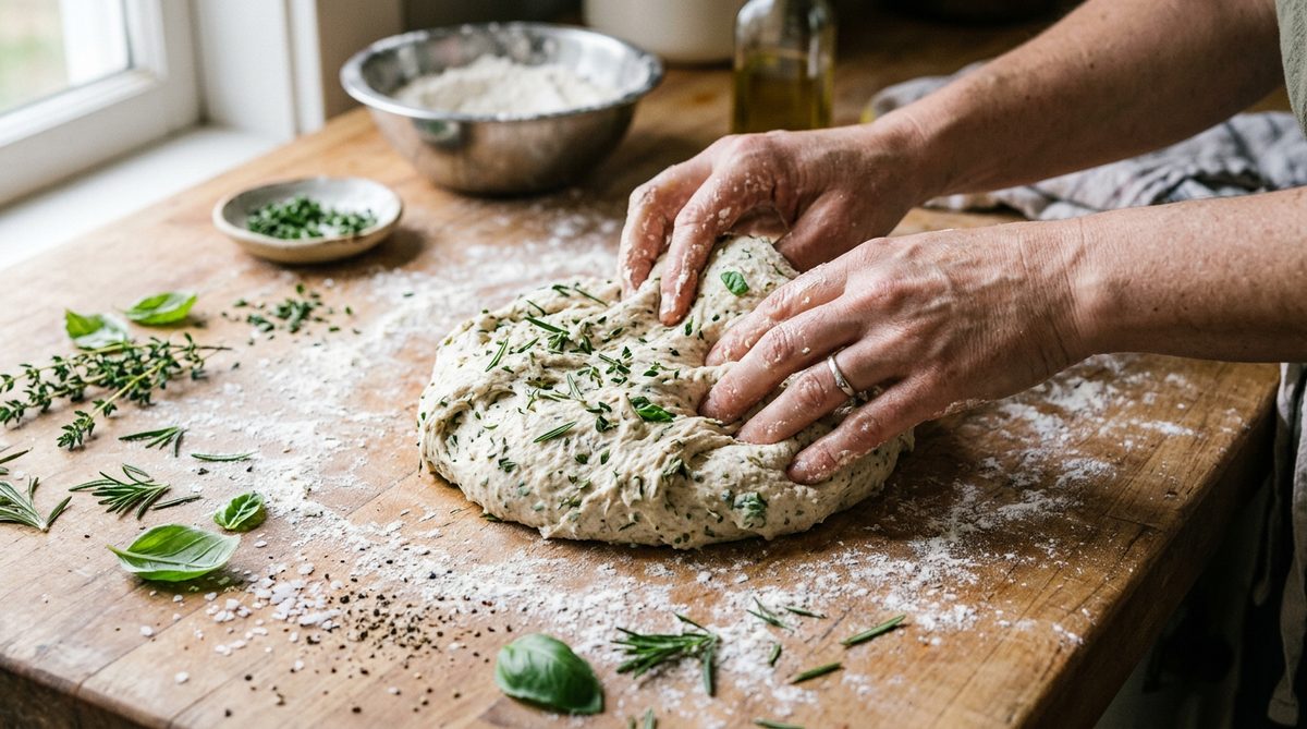Cannabis-Flammkuchen