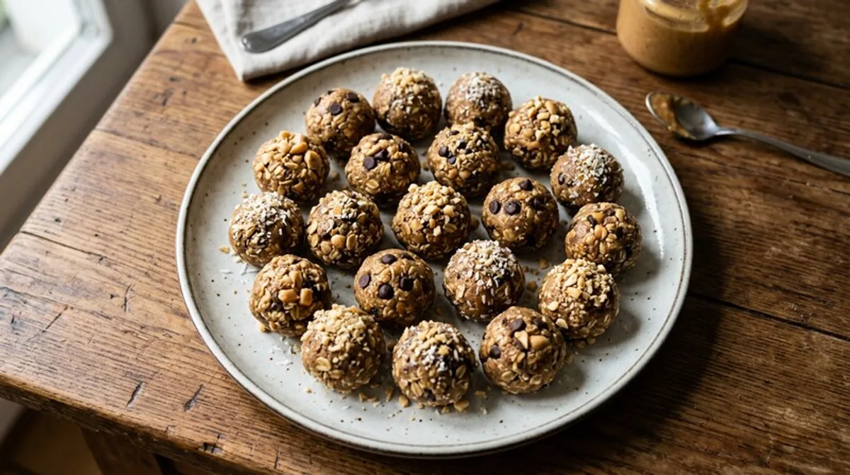 Cannabis Peanut Butter Balls (No-Bake)