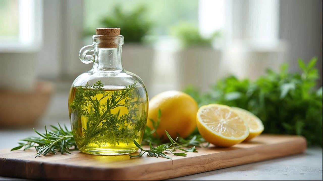 Cannabis-Salatdressing