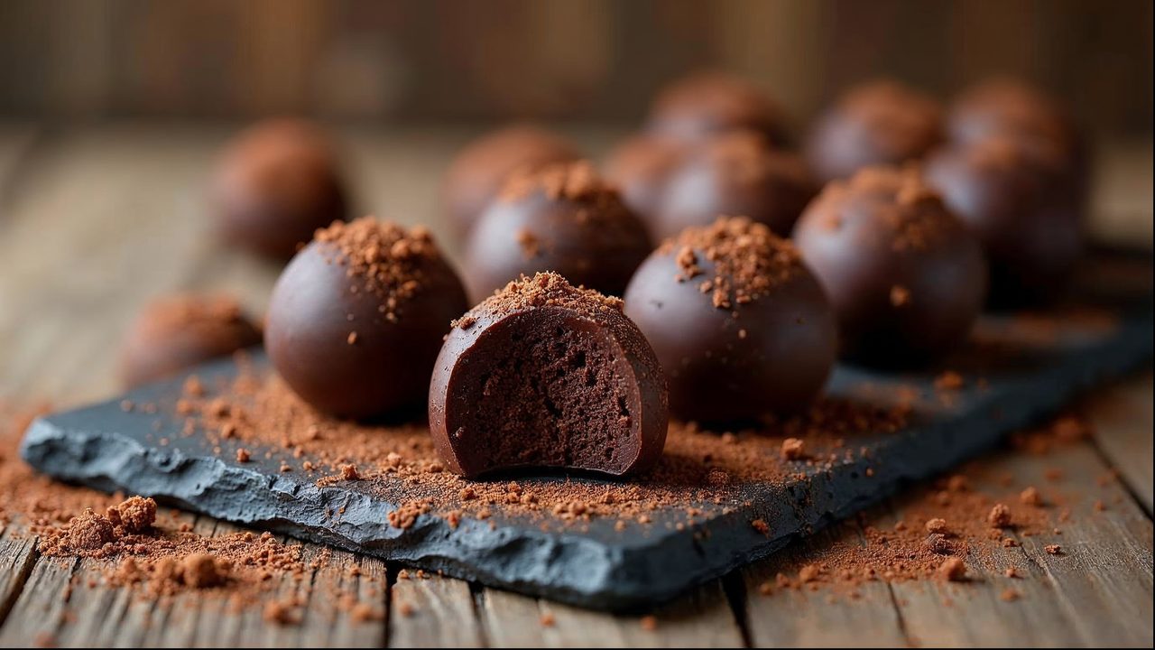 Cannabis Schokoladentrüffel