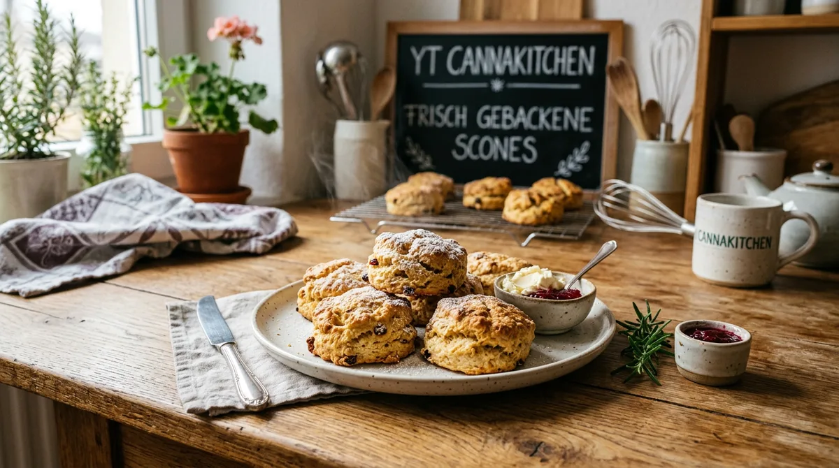The Canna Kitchen: Klassische Cannabis-Scones