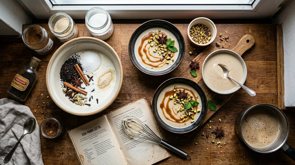 Cannabis Chai Panna Cotta