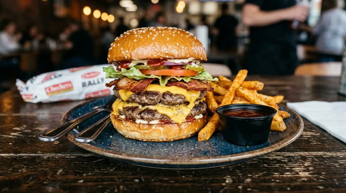 Cannabis Checkers Rally Burger