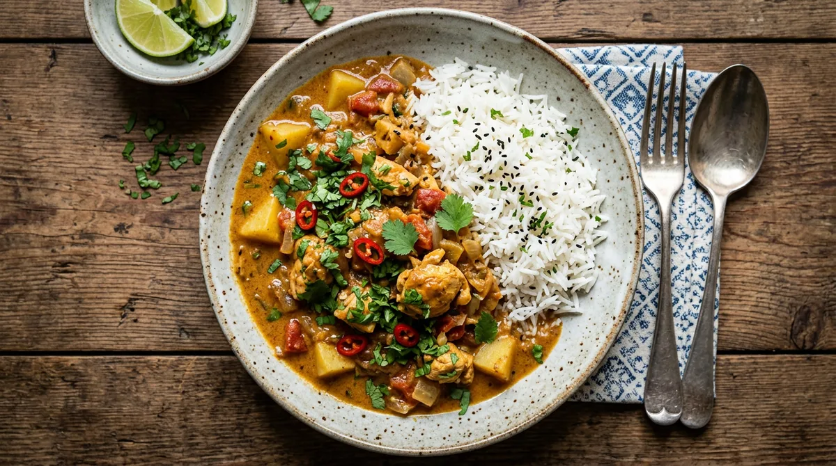 Cannabis-Hähnchencurry