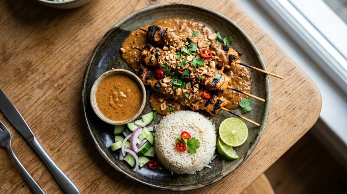 Cannabis Chicken Satay