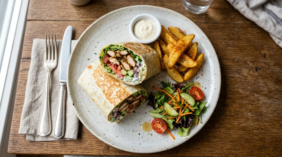 Cannabis Chicken Wrap