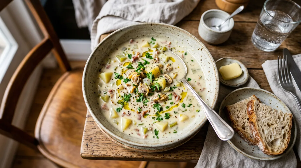 Cannabis Clam Chowder