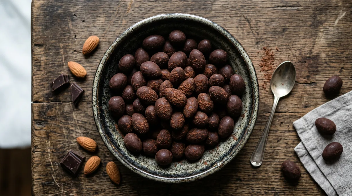 Cannabis Dark Chocolate Almonds