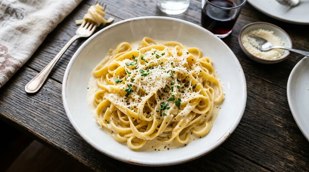 Cannabis Fettuccine Alfredo