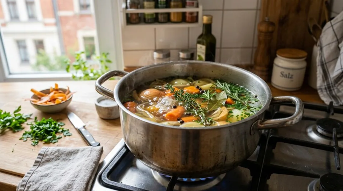 Gemüse Fond Cannabis