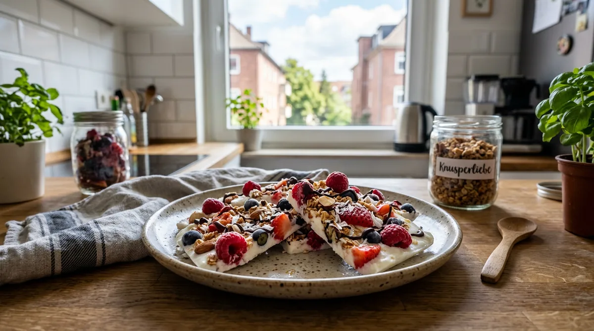 Cannabis Frozen Yogurt Bark