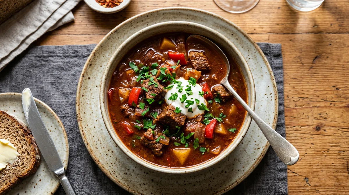 Cannabis Gulaschsuppe