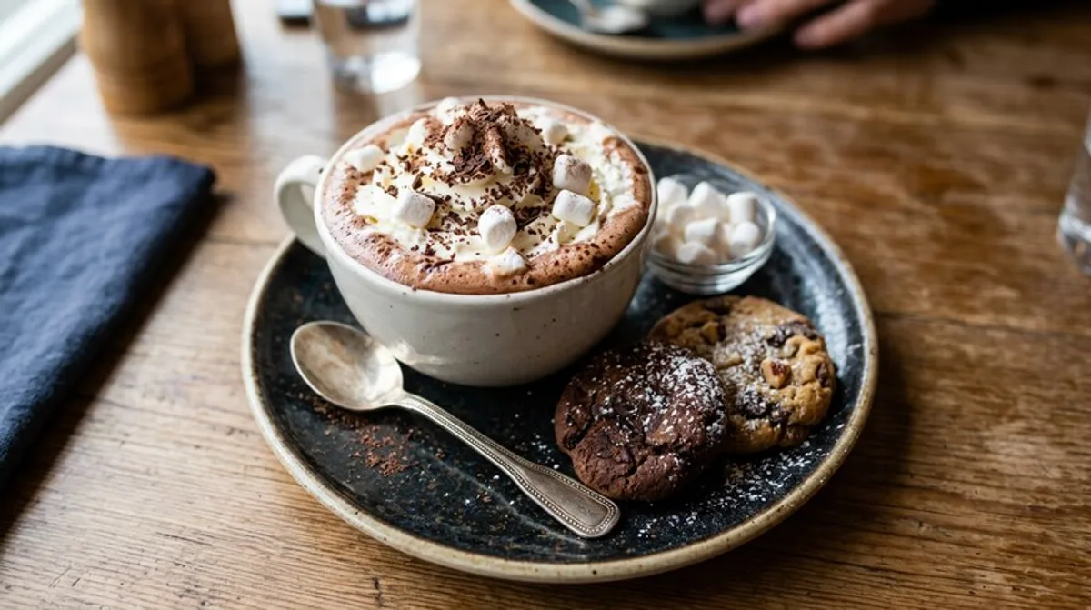 Cannabis-Heiße Schokolade