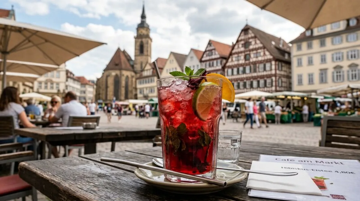 Cannabis Hibiskus Eistee