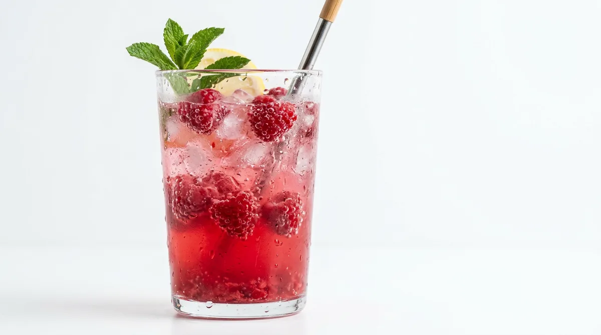 Cannabis-Himbeer-Limonade