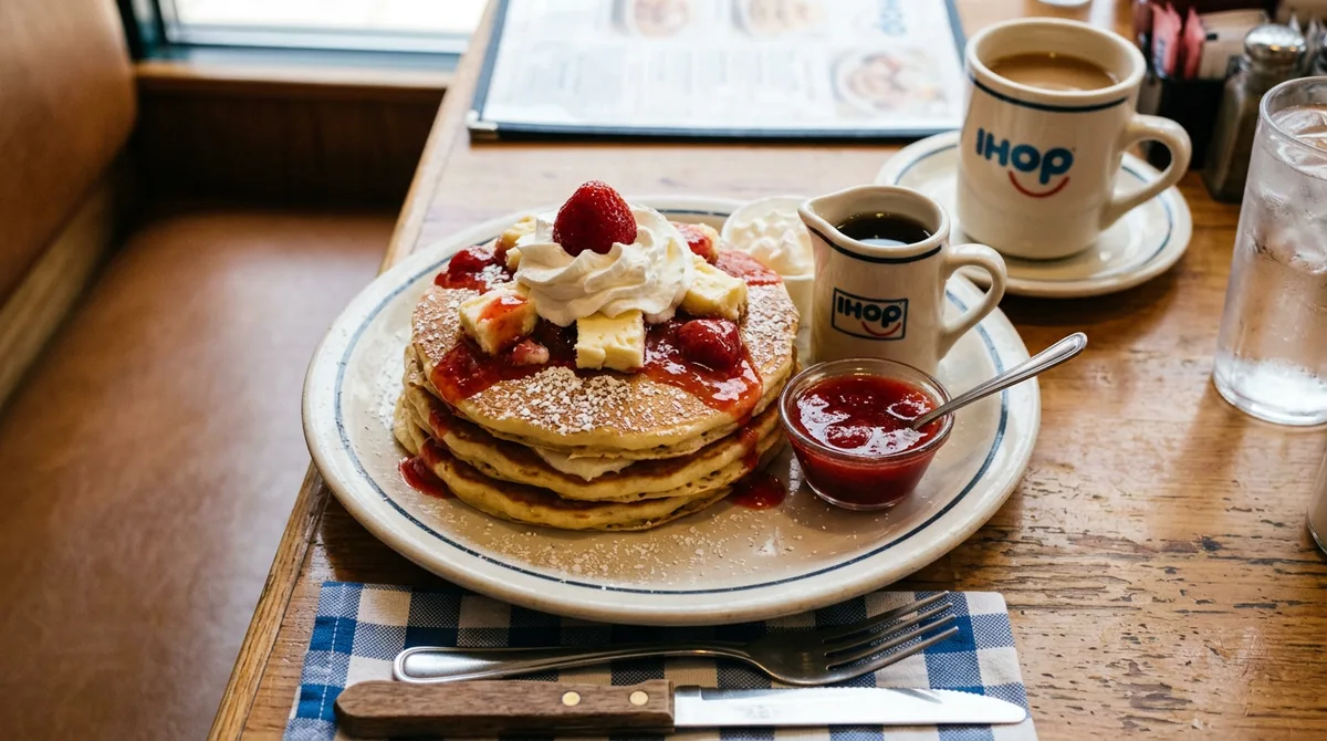 Cannabis IHOP New York Cheesecake Pancakes