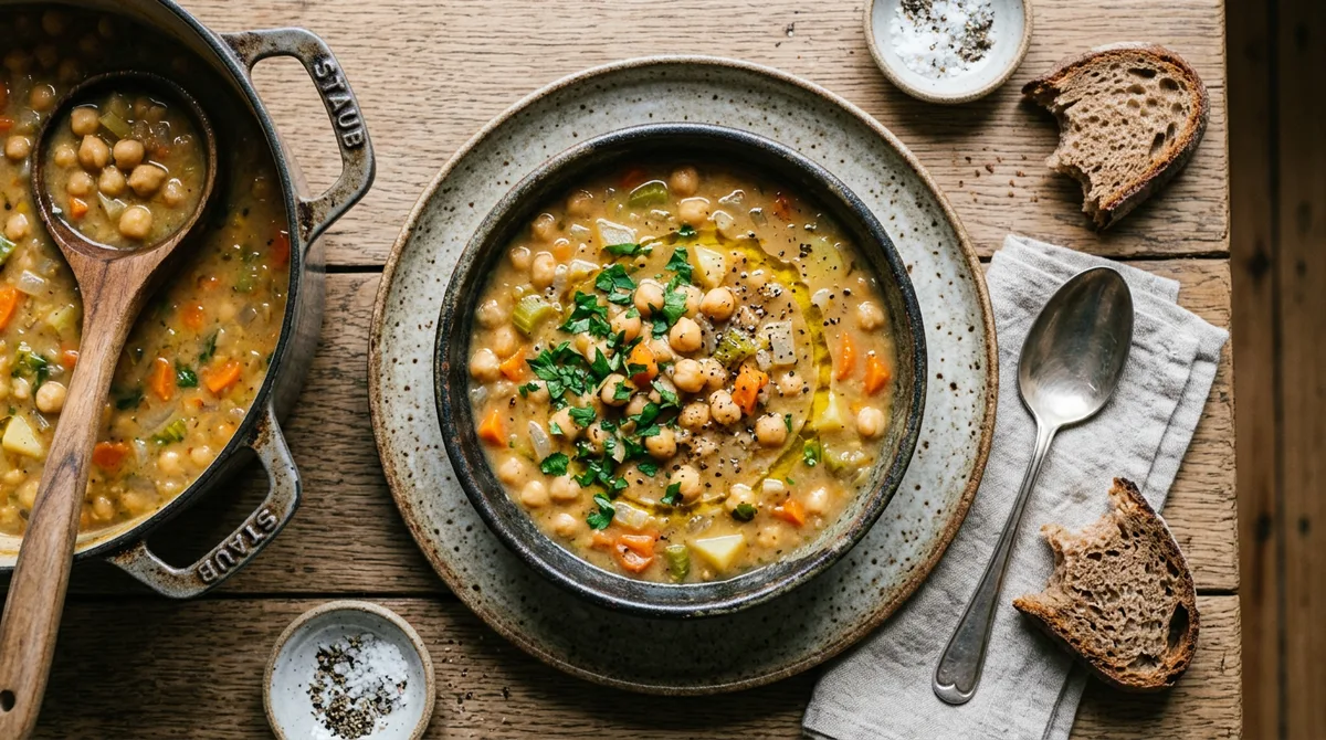 Cannabis Chickpea Soup