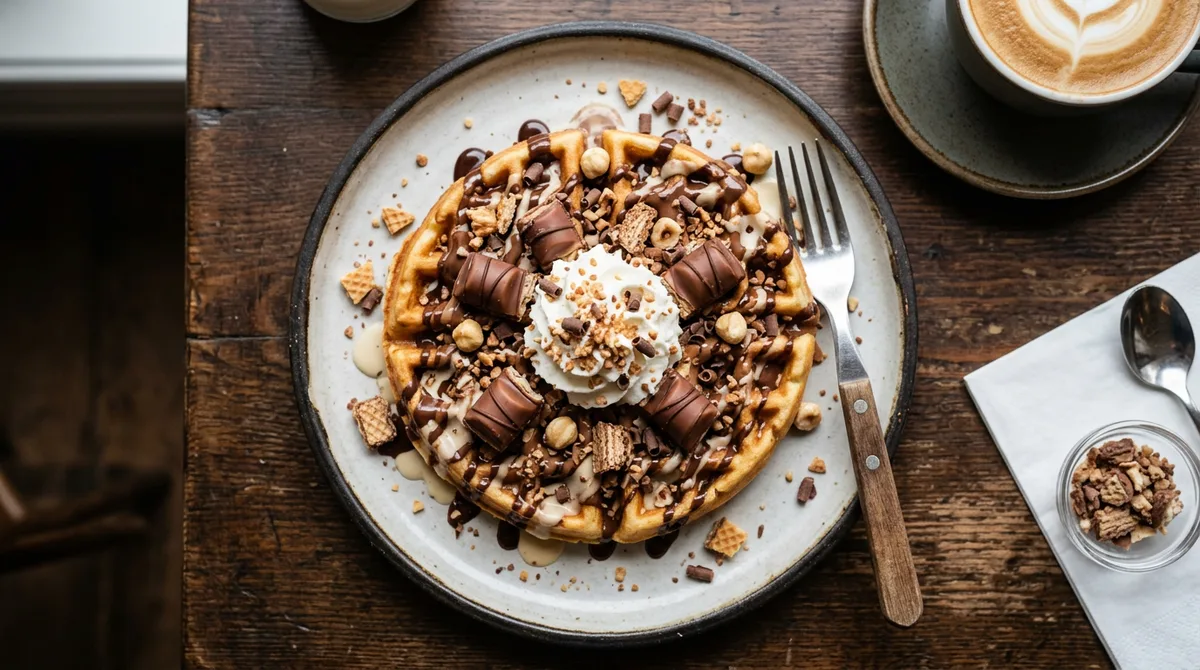 Cannabis Kinder Bueno Waffeln