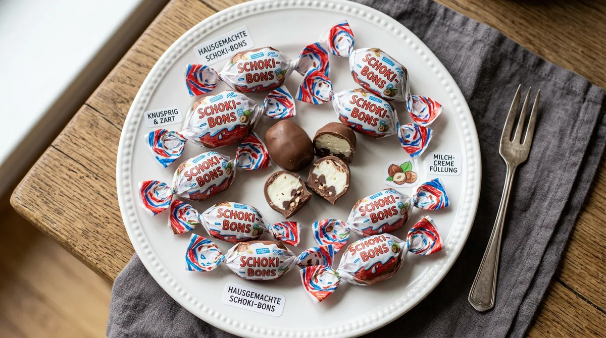 Cannabis Kinder Schokobons Nachbau