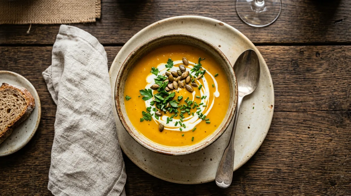Cannabis Pumpkin Cream Soup