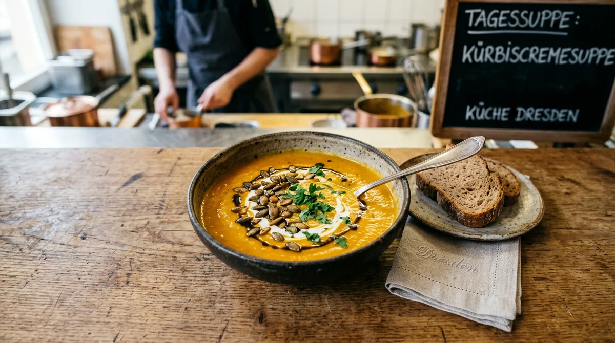 Cannabis Kürbiscremesuppe