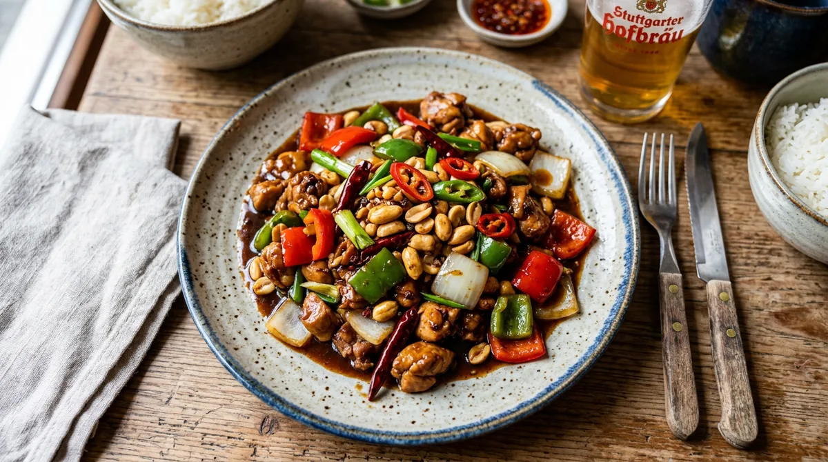 Cannabis Kung Pao Hähnchen