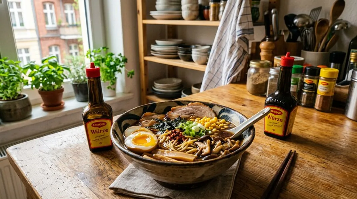 Cannabis Maggi Würze Ramen