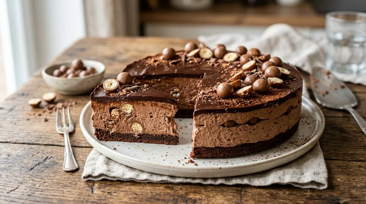 Cannabis Maltesers Mousse-Torte