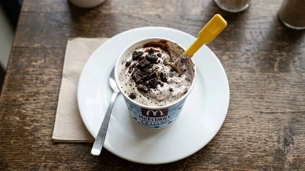 Cannabis McFlurry Style Oreo Eis