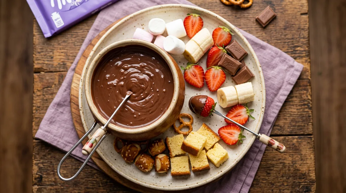 Cannabis Milka Alpenmilch Fondue