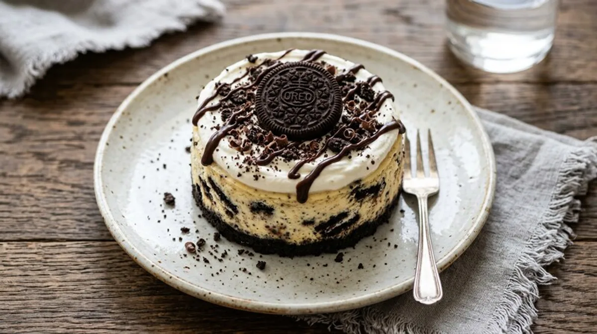 Cannabis Oreo Cheesecake