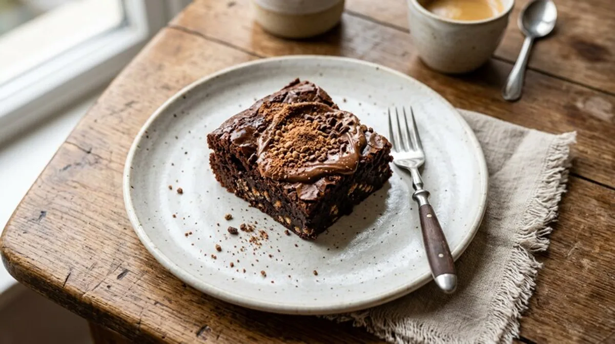 Cannabis Ovomaltine Brownies — Malzig & Knusprig