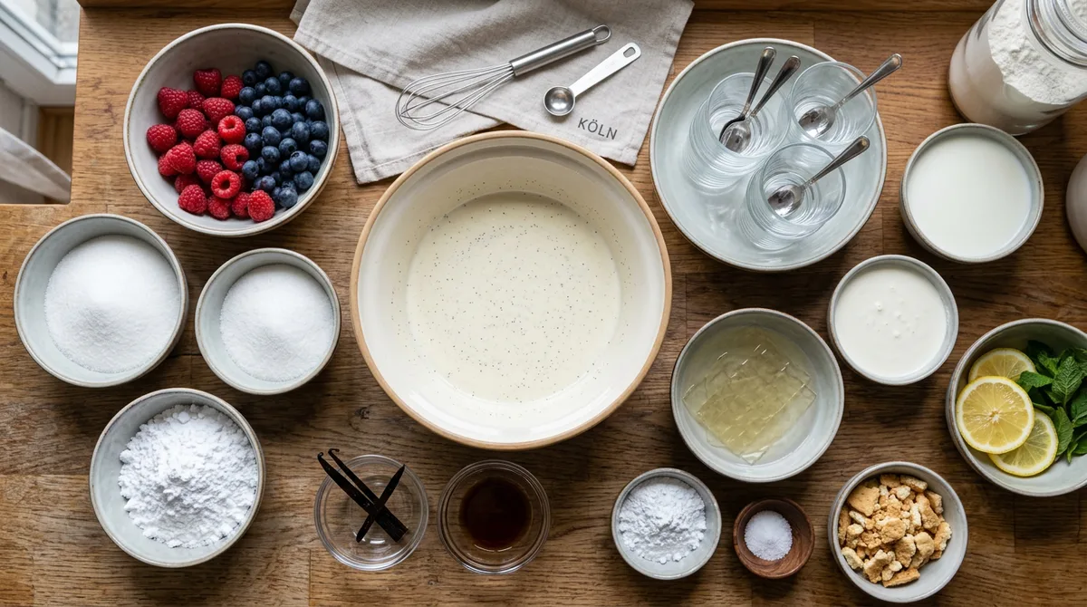 Cannabis Panna Cotta Vanille