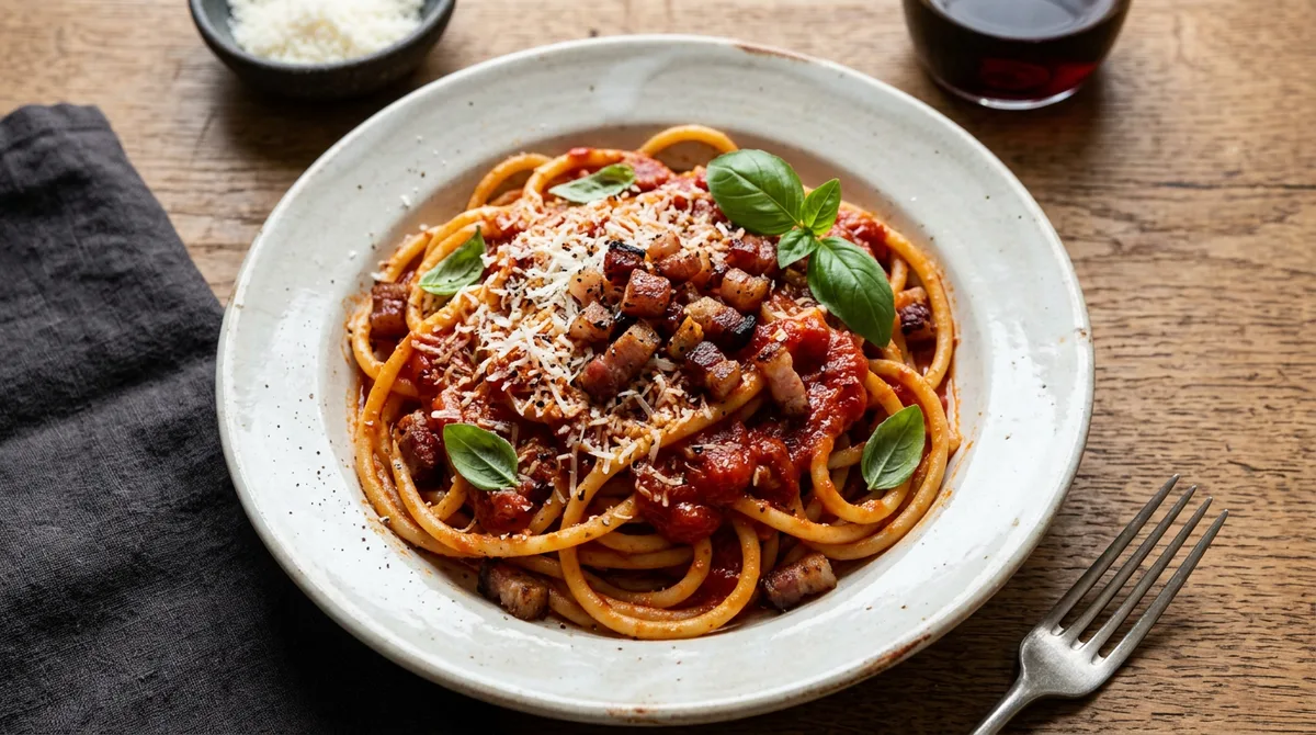 Cannabis Pasta all'Amatriciana