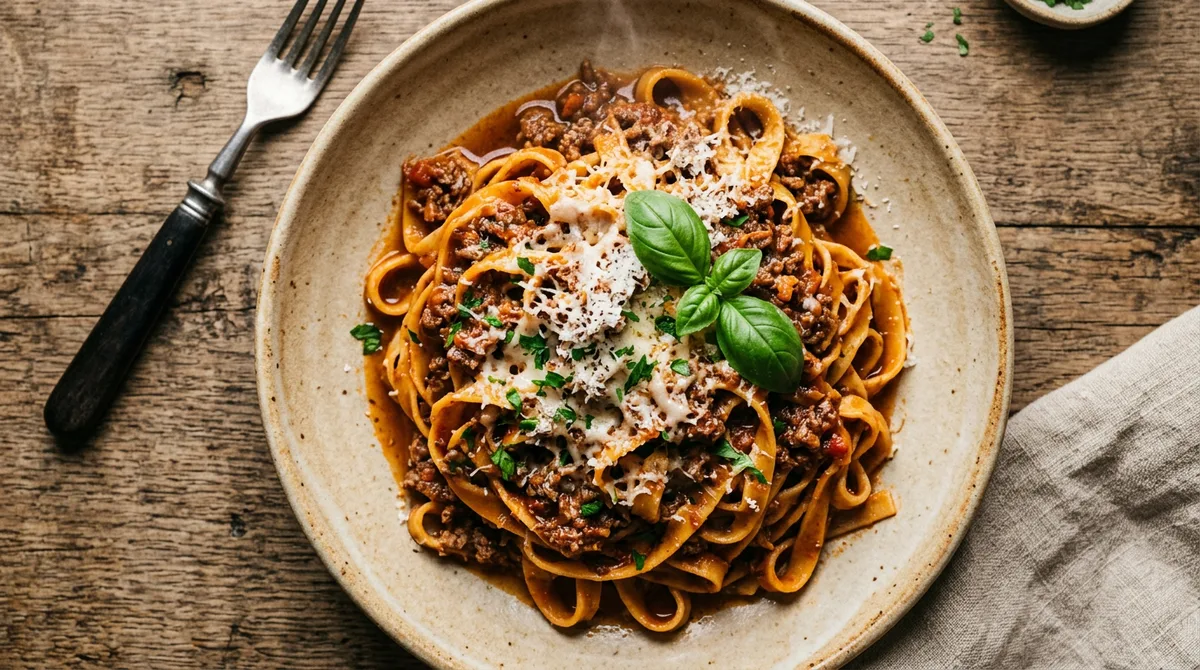 Cannabis Pasta Bolognese