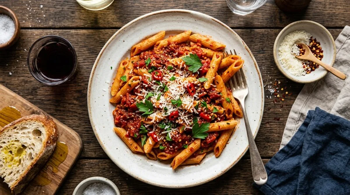 Cannabis Penne all'Arrabbiata