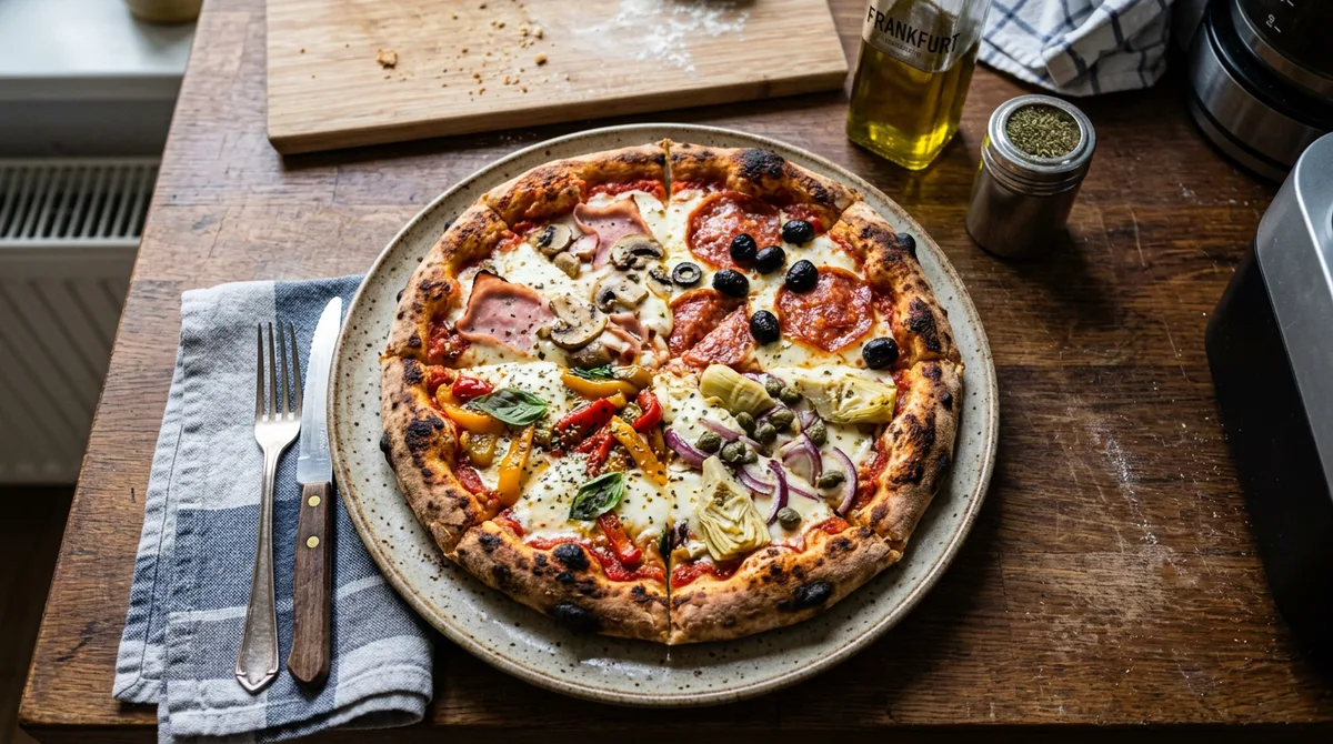Cannabis Pizza Quattro Stagioni