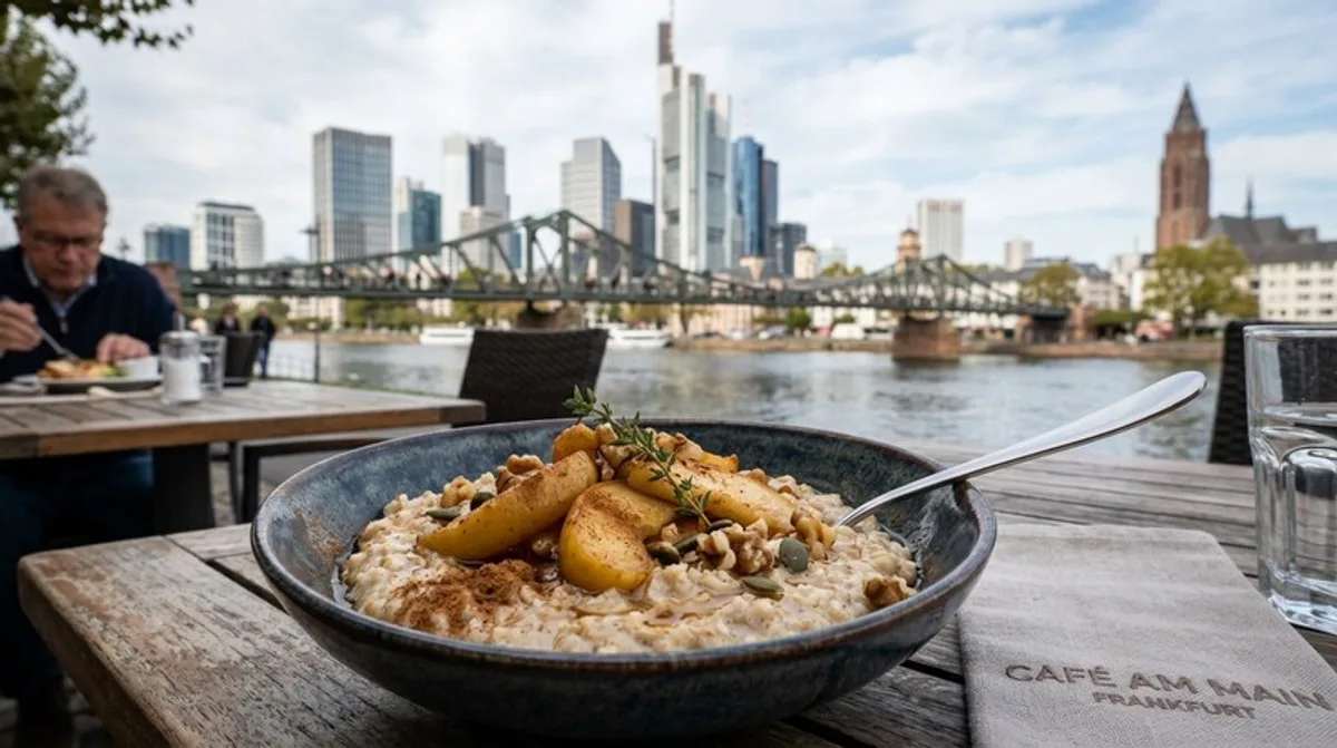 Porridge Apfel Zimt Cannabis